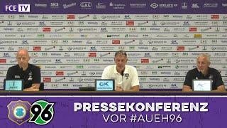 Die Pressekonferenz vor dem Saisonauftakt gegen Hannover 96 II