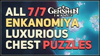 All 7 Enkanomiya Luxurious Chests Locations Genshin Impact