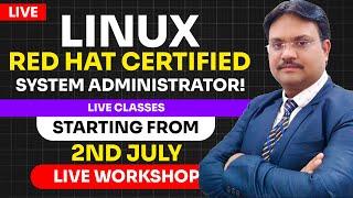 Join Our Free Workshop: Linux Red Hat Certified System Administrator! Tech Guru Manjit