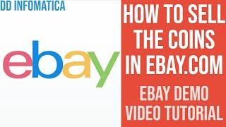 How to sell the Old Coins and Currencies in eBay.com | Video Tutorial | DD Infomatica |Tamil |Part 7