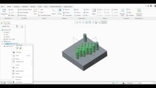 FILL PATTERN  IN CREO PARAMETRIC