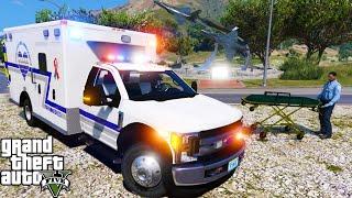 GTA 5 Paramedic Mod Zancudo Area Ambulance Responding To An Airplane Crash