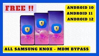 All Samsung Knox Cloud Service Bypass Android 11/12