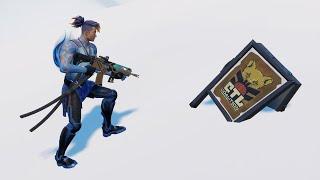 Fortnite 3:1 Collect Thrashball Memorabilia Using Azure Ronin & Crimson Omen Spray Unlock