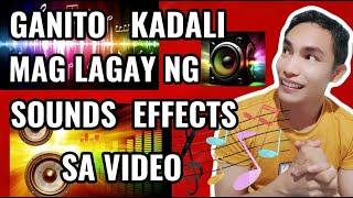 PAANO MAG LAGAY NG SOUND EFFECTS SA VIDEO (step by step)#facebookreels #capcut  SimpleVlog1986