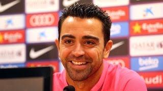 Xavi Hernández's farewell press conference