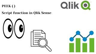 How to use PEEK - script function in QlikSense