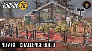 FALLOUT 76 | No Atomic Shop Or Season Items - Camp Build.