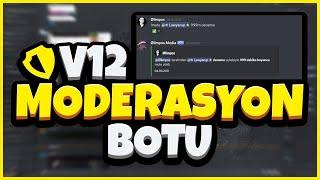 ️ V12 MODERASYON BOTU ! ️ | DİSCORD ALTYAPI