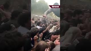 Painful Stagedive in Slow Motion  #shorts #impericon