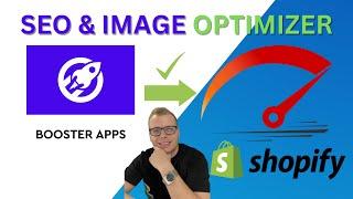 Booster: SEO & IMAGE OPTIMIZER  Shopify App Tutorial Deutsch | 2023 #shopify