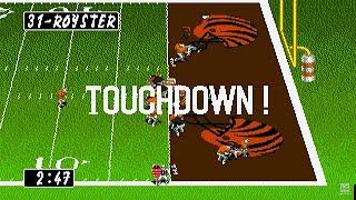 Tecmo Super Bowl II (1994) - Gameplay Sega Genesis / Mega Drive