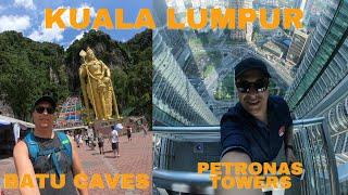 TRAVEL KUALA LUMPUR | Observation deck Of Petronas Towers | Batu Caves | Ep2 In 4K