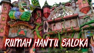 Rumah Hantu (Flash On) Uji Nyali Saloka Park Beneran Serem.. Jangan Sendirian Kalau Masuk Wahana Ini