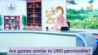 Are (Chance) games similar to UNO permissible in Islam? - Assim al hakeem