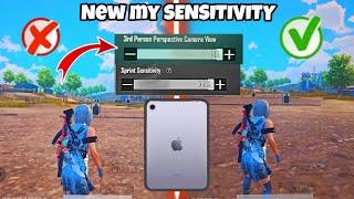 iPad mini 6   | 3 PERSON VİEW AND SENSİTİVİTY SETTİNGS | (  PUBG MOBİLE )