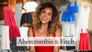 SPRING/SUMMER ABERCROMBIE HAUL! (dresses, linen pieces, YPB activewear, basics) | 2024