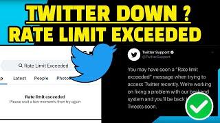 Twitter Update! Twitter Rate Limit Exceeded 100% FIX  How To Fix Twitter Rate Limit Exceeded ?