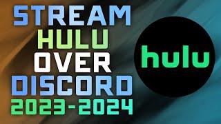 How to Stream HULU over Discord to Host a Watch Party - Fixes Blackscreen & No Audio Issues