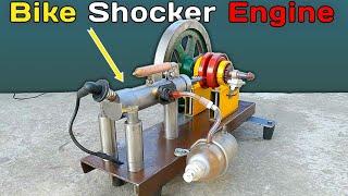 New INVENTION  || One Stroke Engine || Mini Engine || HomeMade Engine