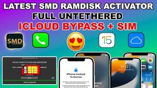NEW iCloud Bypass iOS 15.7.1 With Sim/Signal iPhone|Smd Ramdisk Activator Checkra1n Jailbreak iOS15
