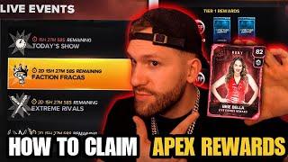 WWE 2K23 MY FACTION: How To Get APEX TIER REWARD From Live Events