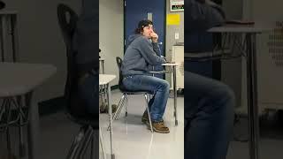 Guy In Classroom Coughs And Then Farts