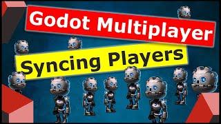 Godot Multiplayer Tutorial -  Syncing Players | Godot Dedicated Server #11