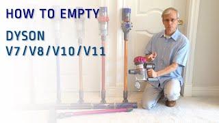 How to Empty the Dyson V7/V8/V10/V11