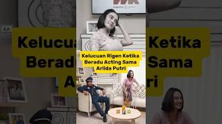 Kelucuan Rigen Ketika Beradu Acting Sama Arlida Putri #wargabinaan #rigen