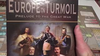 Bare Bone Wargaming Europe in Turmoil Prelude to the Great War Review