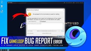 How To Fix Gameloop Bug Report Problem 2023 | Fix Gameloop Emulator Crashing Problem | TechzRam