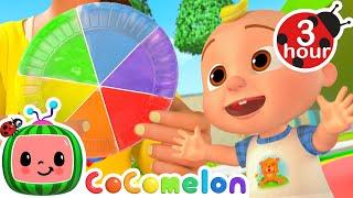 JJ Learns The Colors Song  CoComelon Nursery Rhymes and Kids Songs | 3 HOURS | After School Club