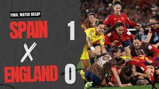 Spain Vs England| Finals| highlights| women's world cup| 2023 | FIFA lionesses | Roja | Olga carmona