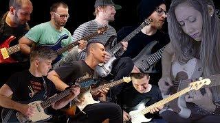 The Best Guitar Players on YouTube (and me) EPIC JAM