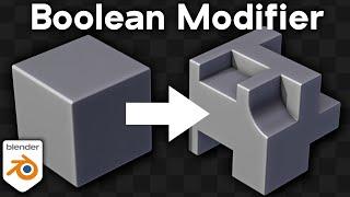 How to Use the Boolean Modifier in Blender (Tutorial)