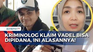 Kriminolog UI: Vadel Badjideh Bisa Dipidana, Korban Masih di Bawah Umur