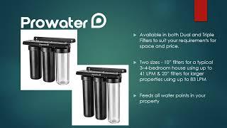 Prowater Whole House Water Filtration