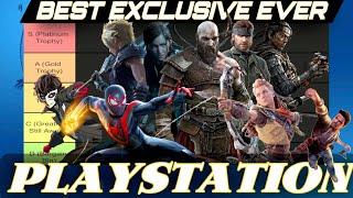 Best PLAYSTATION Exclusive EVER Tier List Rankings