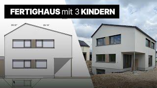 Haustour: Fertighaus mit 3 Kinderzimmern | Grundriss-Show Ep. 89