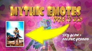 50+MYTHIC EMOTES FREE TO USE I SKY GLOW + COLOUR GRADED + WITHOUT COLOUR GRADED I FREE DOWNLOAD LINK