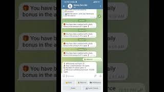 telegram free money earning bot#shorts