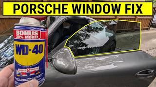 How to fix Porsche 997 / 987 Window Malfunction (911, Boxster, Cayman)