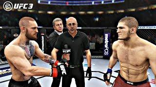 EA Sports UFC 3 Fights - Conor McGregor vs Khabib Nurmagomedov | PS4 Pro Gameplay