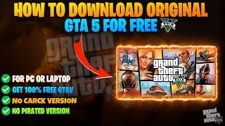 HOW TO DOWNLOAD GTA 5 FREE IN PC OR LAPTOP | GTA 5 FOR FREE | GTA 5 DOWNLOAD PC FREE | GTA 5 2024