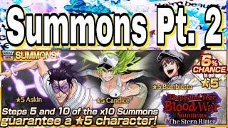 Final Chance for Quincy 2x Chance Summons can we Get 1!!??  | Bleach Brave Souls