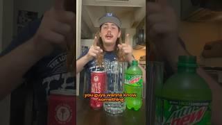 What if Mountain Dew taste like apple pie #shorts #reels #fyp #viral #drink #review #viralshorts