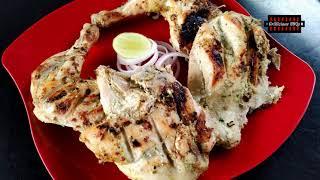 Charcoal grill full tandoori chicken Afghani style recipe