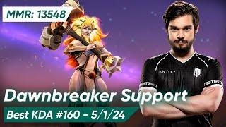 TOBI DAWNBREAKER SOFT SUPPORT 7.37d | Dota 2 Pro Gameplay