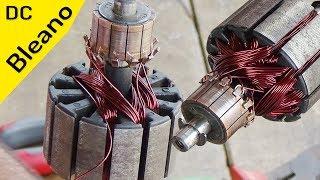 How to Rewind The DC Armature Baleno Motor 12v /DIY